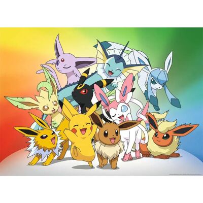 Puzzle Pokémon Evoli - 150 Pezzi - Bambini Puzzle Pokémon Evoli - 150 Pezzi - Bambini