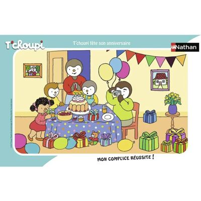 Ravensburger Nathan 4005556860708 - Puzzle van 15 Stukken, T'choupi Motief - Puzzle Ravensburger Nathan 4005556860708 - Puzzle van 15 Stukken, T'choupi Motief - Puzzle