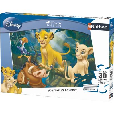 Nathan Simba Pussel - 30 Bit - Disney Lejonkungen Nathan Simba Pussel - 30 Bit - Disney Lejonkungen