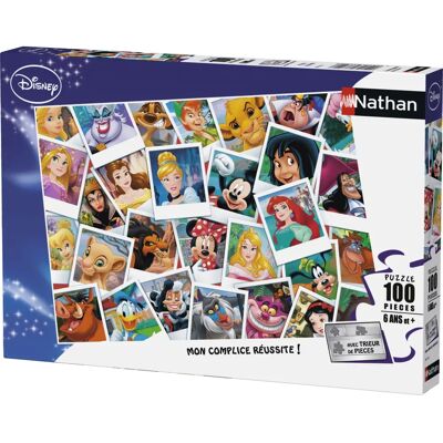 Puzzle Disney Nathan 100 Pièces - La Grande Famille - 36x26 cm Puzzle Disney Nathan 100 Pièces - La Grande Famille - 36x26 cm