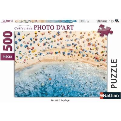 Puzzle Nathan Lato na Plaży - 500 Klocków Puzzle Nathan Lato na Plaży - 500 Klocków