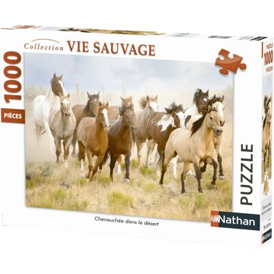Nathan 4005556876259 Puzzle - Cabalgando en el desierto - 1000 Piezas Nathan 4005556876259 Puzzle - Cabalgando en el desierto - 1000 Piezas
