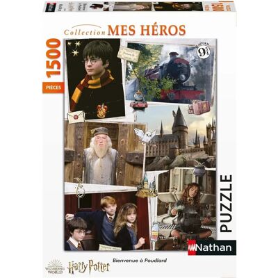 Nathan Pussel 1500 Bitar - Harry Potter - Pussel för vuxna Nathan Pussel 1500 Bitar - Harry Potter - Pussel för vuxna
