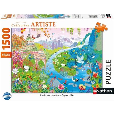 Nathan Puzzle N 1500 P - Jardín Encantado - Rompecabezas Nathan Puzzle N 1500 P - Jardín Encantado - Rompecabezas