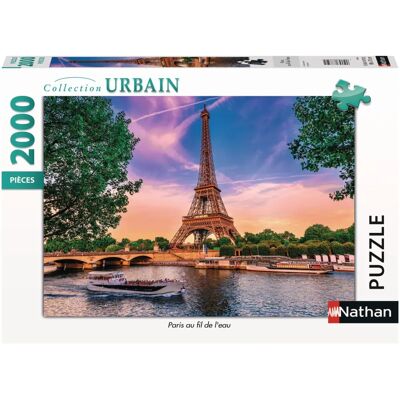 Nathan Rompecabezas 2000 Piezas - Colección Urbana París Nathan Rompecabezas 2000 Piezas - Colección Urbana París