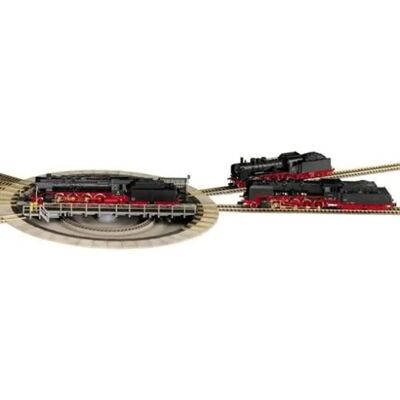 Fleischmann H0 Drehscheibe - Modellbahn mit elektrischem Antrieb Fleischmann H0 Drehscheibe - Modellbahn mit elektrischem Antrieb