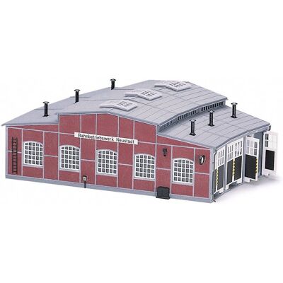 Fleischmann 6476 H0 Rundhaus-Kit - Modelleisenbahn Fleischmann 6476 H0 Rundhaus-Kit - Modelleisenbahn
