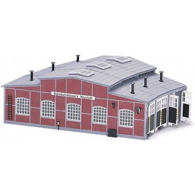 Fleischmann 6476 H0 Roundhouse Kit - Modelspoorbouw Fleischmann 6476 H0 Roundhouse Kit - Modelspoorbouw