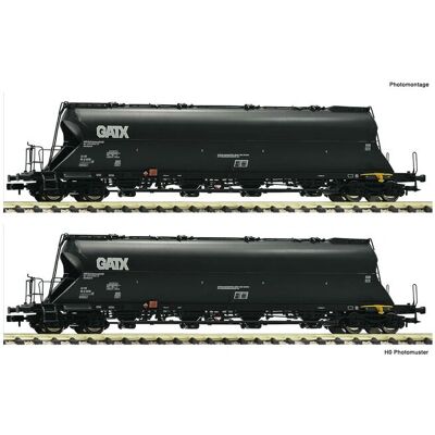 Fleischmann - 849005 - 2-teiliges Set - Staubbeutel, GATX - Modelbahnwagen-Zubehör Fleischmann - 849005 - 2-teiliges Set - Staubbeutel, GATX - Modelbahnwagen-Zubehör