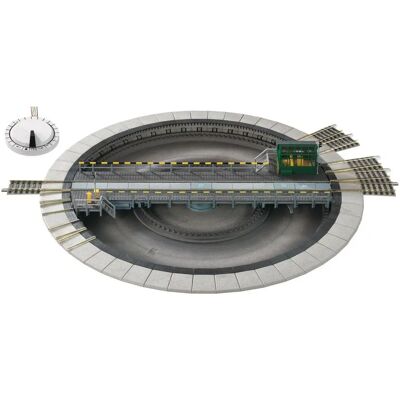 Fleischmann 665201 Modellbahn-Drehscheibe - Elektrischer Antrieb - 6 Gleise Fleischmann 665201 Modellbahn-Drehscheibe - Elektrischer Antrieb - 6 Gleise