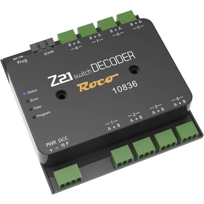 Roco 10836 Z21 Schaltdecoder - Modelleisenbahn Elektronik Roco 10836 Z21 Schaltdecoder - Modelleisenbahn Elektronik
