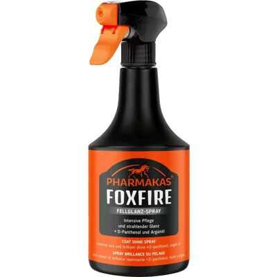Spray Brillance Foxfire de Pharmakas - Éclat Durable - Publicité Spray Brillance Foxfire de Pharmakas - Éclat Durable - Publicité
