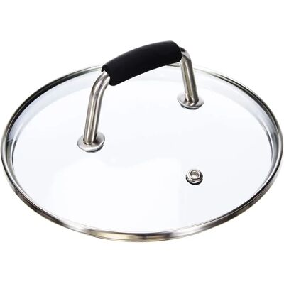 Tapa de cristal resistente al calor GSW Modelo SCALA 16cm Tapa de cristal resistente al calor GSW Modelo SCALA 16cm