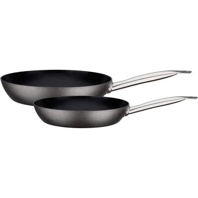 GSW Avanti Pfannenset - 28cm, Grau, Induktion, Backofenfest GSW Avanti Pfannenset - 28cm, Grau, Induktion, Backofenfest
