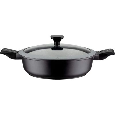 Poêle GSW Easy Click - 28cm, Noir, Compatible induction Poêle GSW Easy Click - 28cm, Noir, Compatible induction