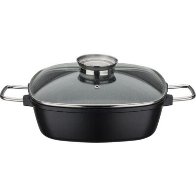 Gourmet Granit Tegame GSW - 4,9L - Nero Gourmet Granit Tegame GSW - 4,9L - Nero