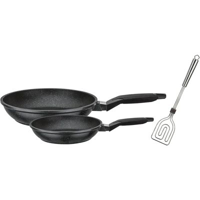 Juego de Ollas GSW Titanio - Resistente a Arañazos, Compatible con Inducción Juego de Ollas GSW Titanio - Resistente a Arañazos, Compatible con Inducción