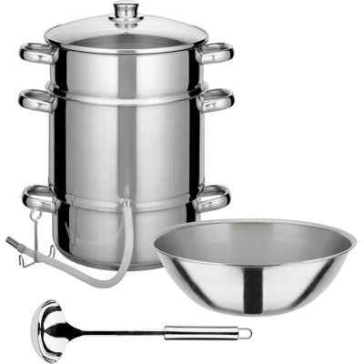GSW Edelstahl Einkochtopf Ø 25cm - Induktion GSW Edelstahl Einkochtopf Ø 25cm - Induktion