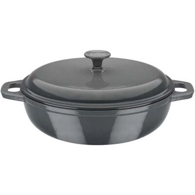 GSW Grauer Gusseisentopf - 30cm - Induktion GSW Grauer Gusseisentopf - 30cm - Induktion