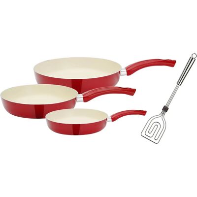 GSW Keramikpfannen-Set »CERAMICA beige« - Induktion, 4 Teile GSW Keramikpfannen-Set »CERAMICA beige« - Induktion, 4 Teile