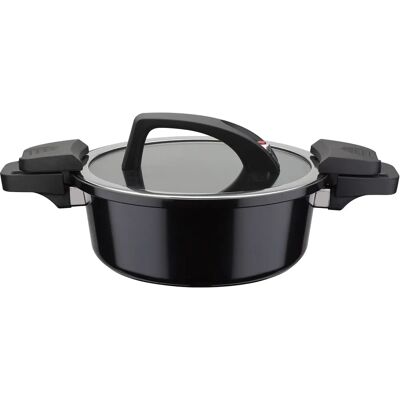 Cocotte vapeur GSW Gourmet 4L - Compatible induction - Publicité Cocotte vapeur GSW Gourmet 4L - Compatible induction - Publicité