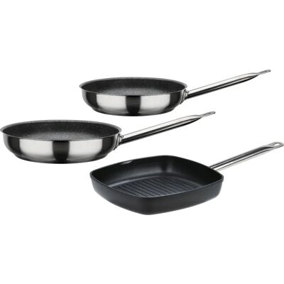 GSW Le Chef Profi/Gastro Titanium Kochgeschirr-Set - Induktion GSW Le Chef Profi/Gastro Titanium Kochgeschirr-Set - Induktion