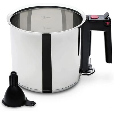 GSW Edelstahl Doppelwandiges Bain-Marie 1,5L - 16cm GSW Edelstahl Doppelwandiges Bain-Marie 1,5L - 16cm