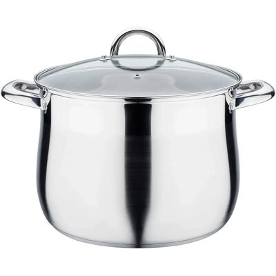 Cocotte GSW Jumbo - Acier inoxydable 11L, Ø26cm, 21cm haut, argent, induction - Publicité Cocotte GSW Jumbo - Acier inoxydable 11L, Ø26cm, 21cm haut, argent, induction - Publicité