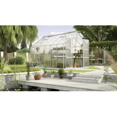 VITAVIA Uranus 9900 Gewächshaus - Aluminium, 9,9 m², 4 mm HKP VITAVIA Uranus 9900 Gewächshaus - Aluminium, 9,9 m², 4 mm HKP