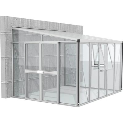Vitavia Helena 8600 Aluminium-Gewächshaus - 334x266cm, Sicherheitsglas Vitavia Helena 8600 Aluminium-Gewächshaus - 334x266cm, Sicherheitsglas