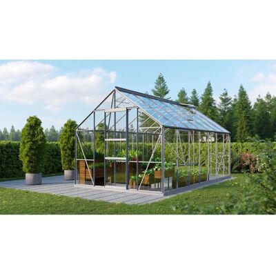 Vitavia - Meridian 1 11500 ESG 3mm - Aluminium - Gewächshaus Vitavia - Meridian 1 11500 ESG 3mm - Aluminium - Gewächshaus