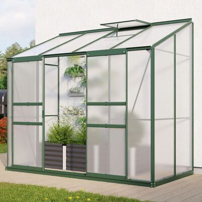 VITAVIA Styx 3300 Gewächshaus - Smaragdgrün, Aluminium, 3,3 m² VITAVIA Styx 3300 Gewächshaus - Smaragdgrün, Aluminium, 3,3 m²