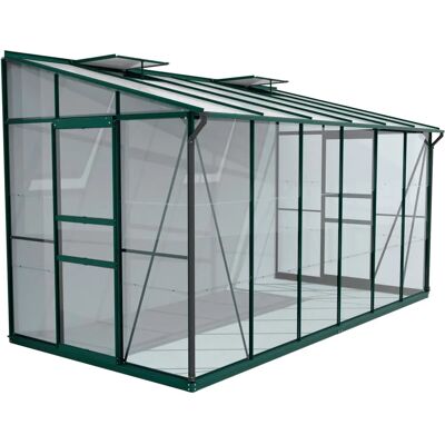 VITAVIA Osiris 7800 Gewächshaus - Pultdach, 7,8 m², Sicherheitsglas VITAVIA Osiris 7800 Gewächshaus - Pultdach, 7,8 m², Sicherheitsglas
