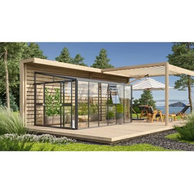 Vitavia - Athena 10200 - ESG 3mm HKP 10mm - Gewächshaus Vitavia - Athena 10200 - ESG 3mm HKP 10mm - Gewächshaus