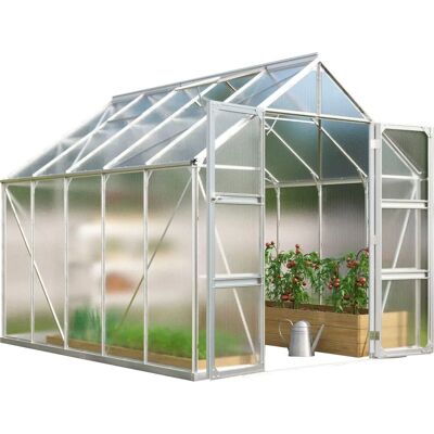 VITAVIA Gewächshaus Domus 8300 - Groß, Silber VITAVIA Gewächshaus Domus 8300 - Groß, Silber