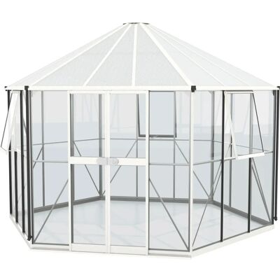 VITAVIA Pi 9000 Gewächshaus - Sicherheitsglas, Stahlrahmen, 336x283.7x383.3 cm VITAVIA Pi 9000 Gewächshaus - Sicherheitsglas, Stahlrahmen, 336x283.7x383.3 cm