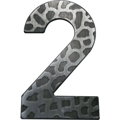 Schösswender - Hausnummer + Türschild - geschmiedetes Eisen Schösswender - Hausnummer + Türschild - geschmiedetes Eisen