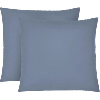 Biberna Michi Jersey Kussensloop Set - Blauw (aquablau) - Kussensloop Biberna Michi Jersey Kussensloop Set - Blauw (aquablau) - Kussensloop