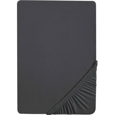 Drap-housse Biberna Titanium - 90-100x200 cm - Respirant & Durable - Publicité Drap-housse Biberna Titanium - 90-100x200 cm - Respirant & Durable - Publicité
