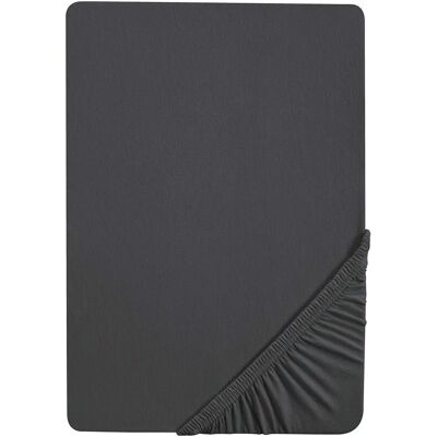 Drap-housse en jersey élastique Biberna Titanium 90x190cm-100x220cm - Publicité Drap-housse en jersey élastique Biberna Titanium 90x190cm-100x220cm - Publicité