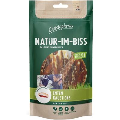 Friandises au Canard Christopherus - Pour Chien et Chat - 70g Friandises au Canard Christopherus - Pour Chien et Chat - 70g