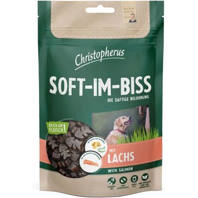 Christopherus - Soft-Im-Biss - Zalm - 125 g - Hondensnacks Christopherus - Soft-Im-Biss - Zalm - 125 g - Hondensnacks