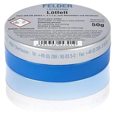 FELDER - Grasso Di Saldatura - 50 g - Flux - Schmierfett FELDER - Grasso Di Saldatura - 50 g - Flux - Schmierfett