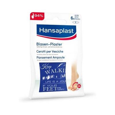 Hansaplast Klebeverband - Kleine Blasenpflaster 6 St Hansaplast Klebeverband - Kleine Blasenpflaster 6 St