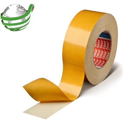 Nastro biadesivo Tesa 4964 - Rinforzato in tessuto, 50m, 19mm - Uso interno Nastro biadesivo Tesa 4964 - Rinforzato in tessuto, 50m, 19mm - Uso interno
