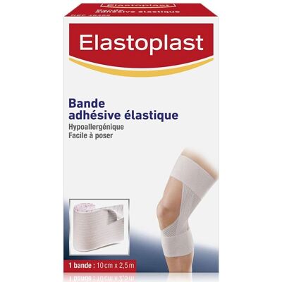 Ruban adhésif élastique Elastoplast - Soutien des articulations et muscles - 10cm x 2.5m - Publicité Ruban adhésif élastique Elastoplast - Soutien des articulations et muscles - 10cm x 2.5m - Publicité