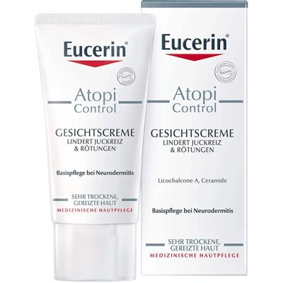Eucerin AtopiControl Ansiktskräm för Känslig Hud - 50ml Eucerin AtopiControl Ansiktskräm för Känslig Hud - 50ml