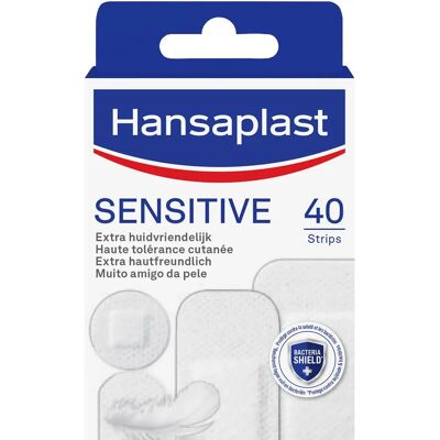Hansaplast Sensitive 4 Tailles - Pansements Hansaplast Sensitive 4 Tailles - Pansements