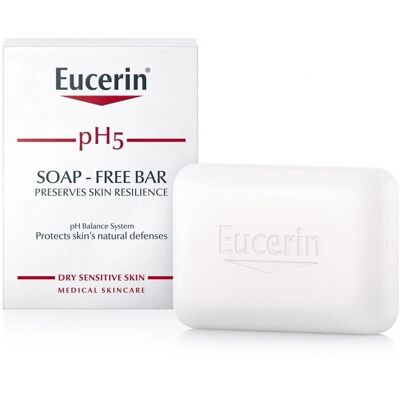Eucerin Peau sensible pH5 Barre Sans savon - Barre Eucerin Peau sensible pH5 Barre Sans savon - Barre
