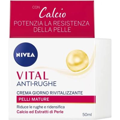 Crema de Día Antiedad Nivea Vital - Cuidado Facial para Piel Madura Crema de Día Antiedad Nivea Vital - Cuidado Facial para Piel Madura